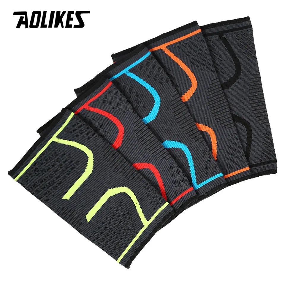 1PC Sports Compression Knee Sleeve for Running, Cycling, Basketball and Volleyball"