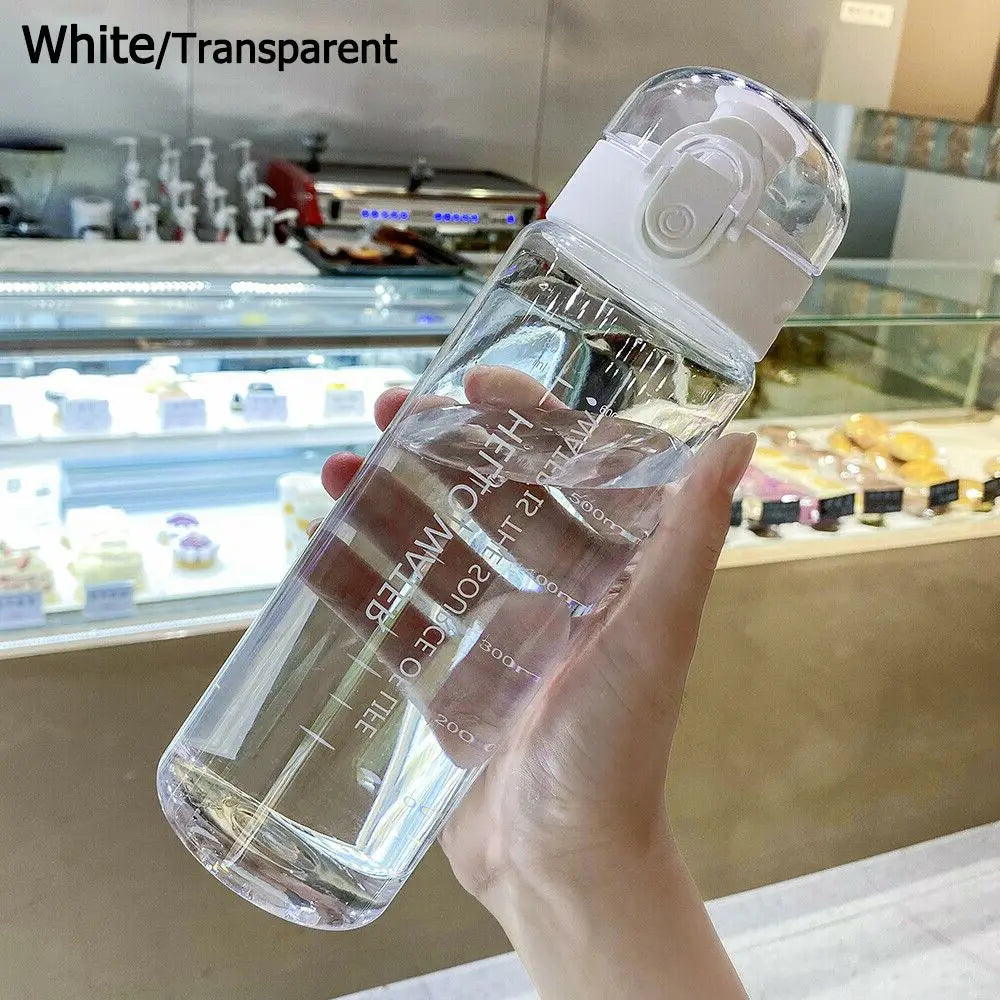 Transparent 780ml portable Water Bottle