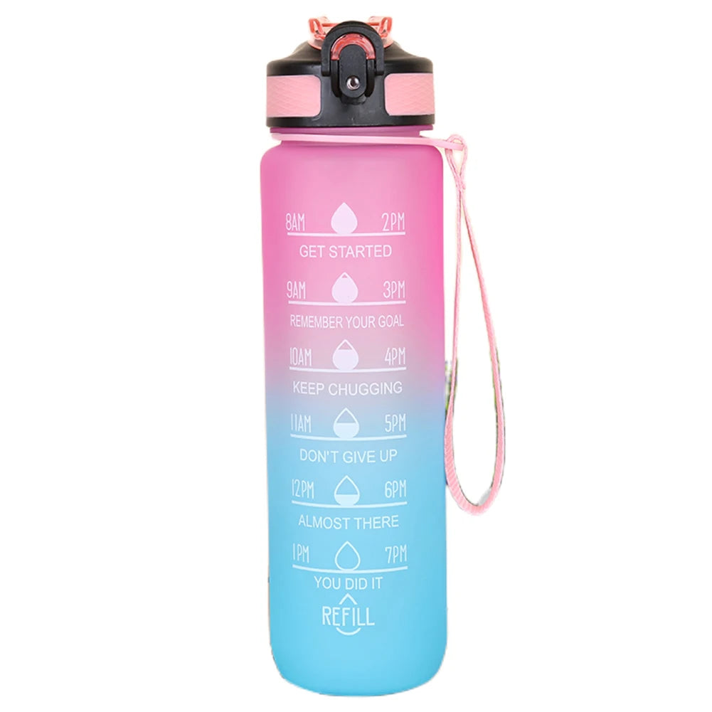1L portable Water Bottle for Outdoor, Travel and Fitness