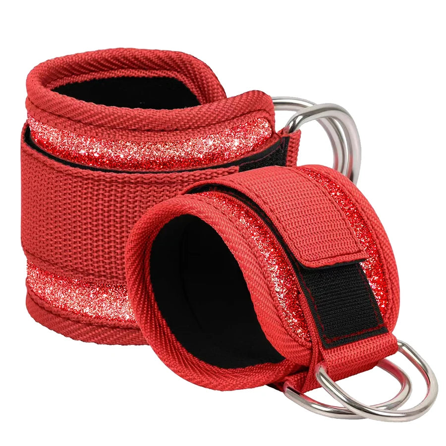 Adjustable Ankle Straps for Leg & Glute Workout
