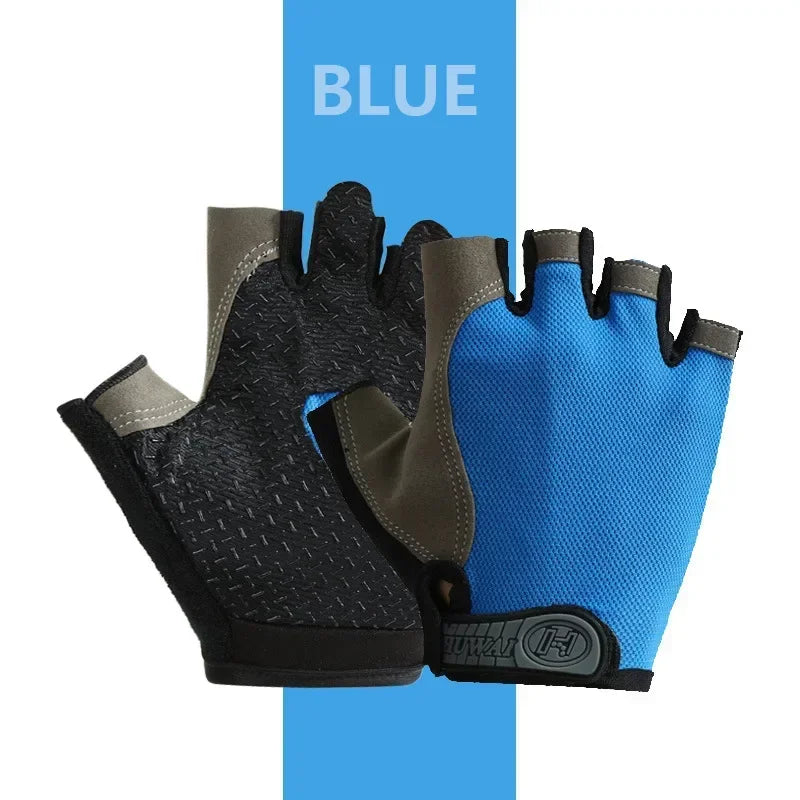 Fingerless Gym Training Unisex Gloves