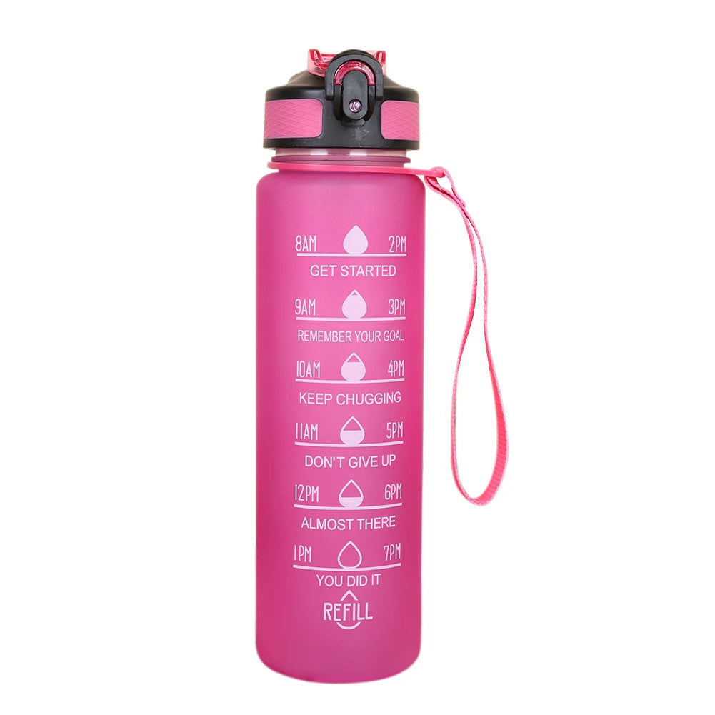 1L portable Water Bottle for Outdoor, Travel and Fitness
