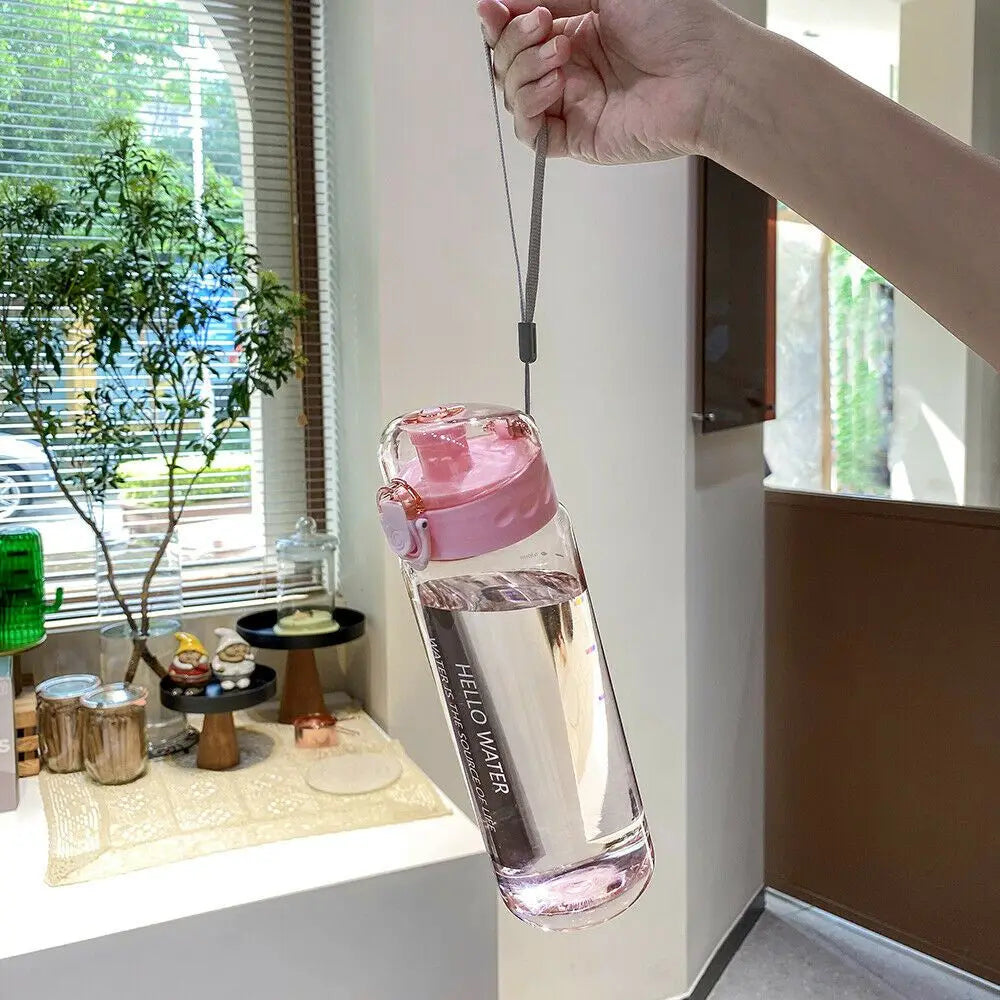 Transparent 780ml portable Water Bottle