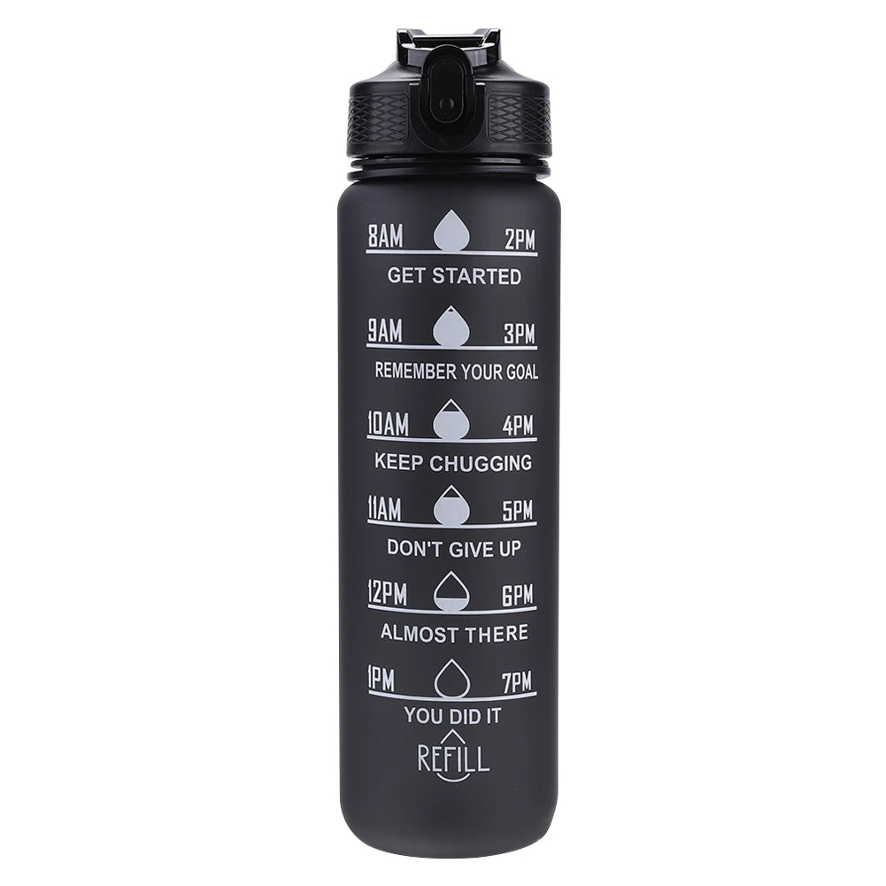 1L portable Water Bottle for Outdoor, Travel and Fitness