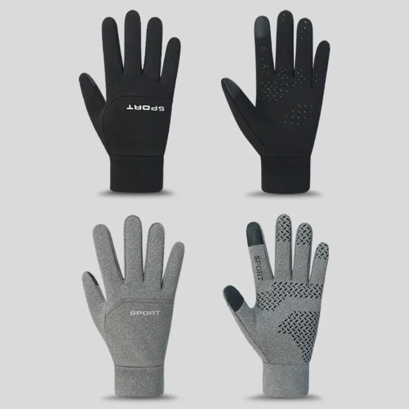 Winter Thermal Running Gloves for Outdoor Sports