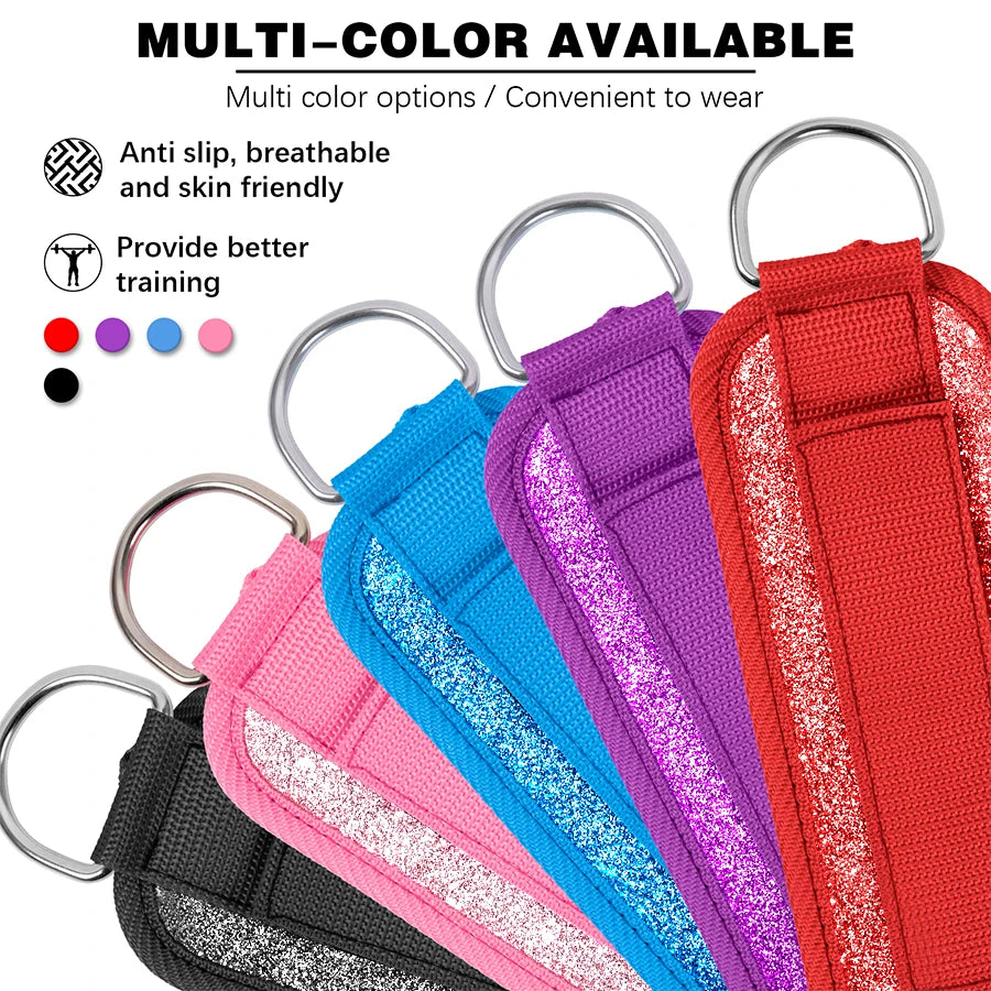Adjustable Ankle Straps for Leg & Glute Workout