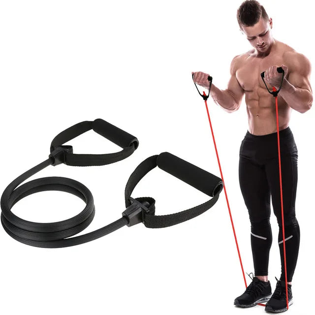 Portable Pilates Bar with Resistance Bands – Home Gym & Full-Body Workout Tool