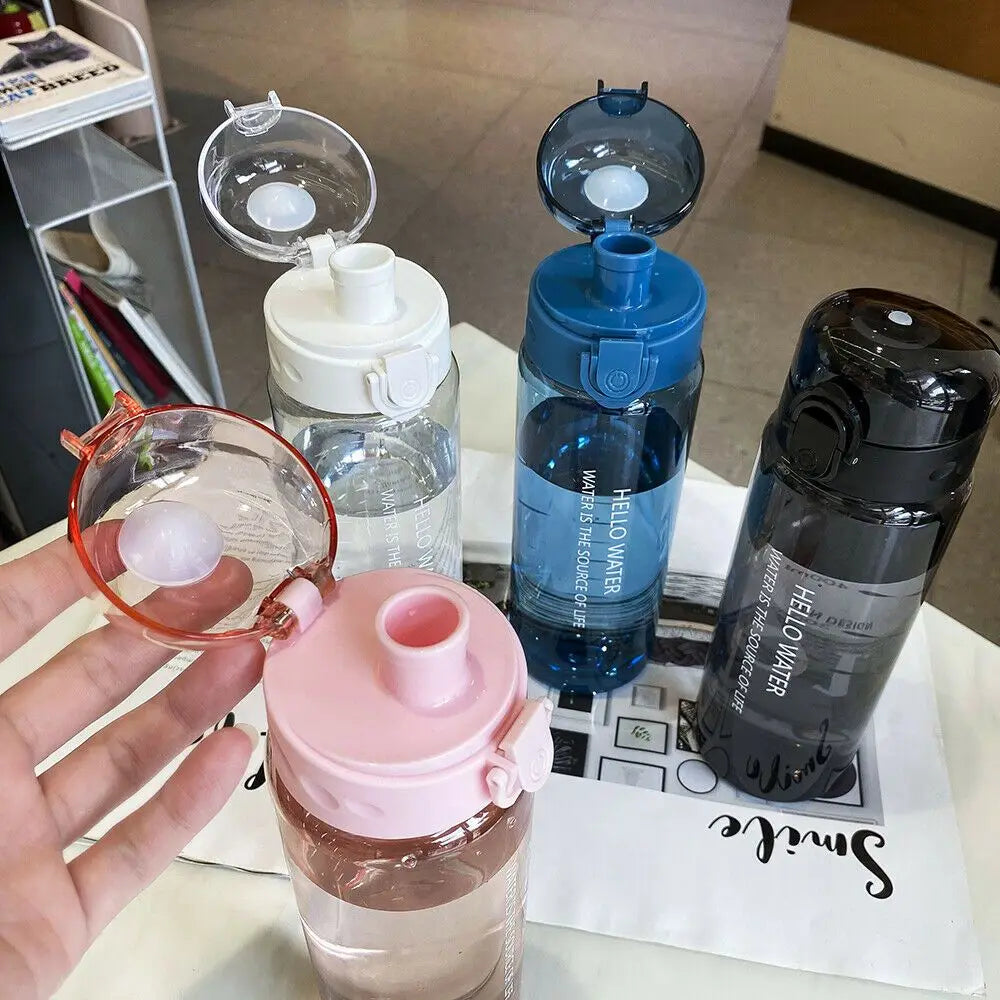 Transparent 780ml portable Water Bottle