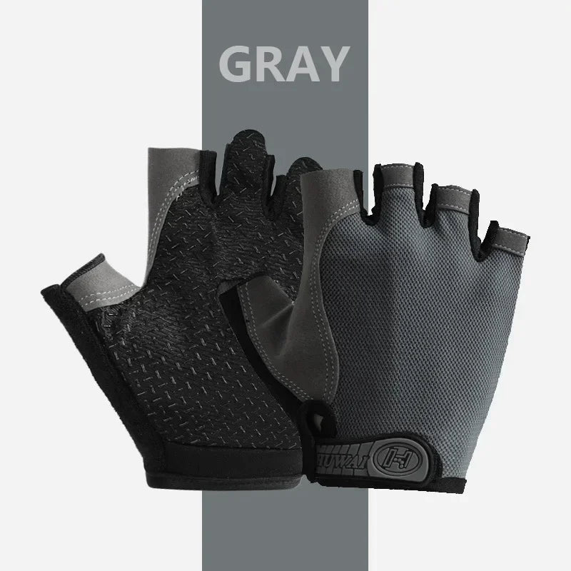 Fingerless Gym Training Unisex Gloves