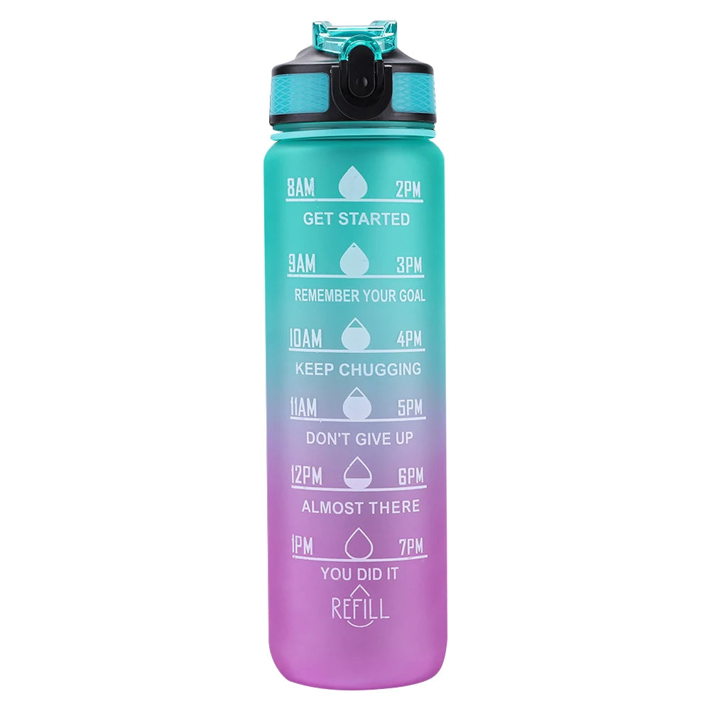 1L portable Water Bottle for Outdoor, Travel and Fitness
