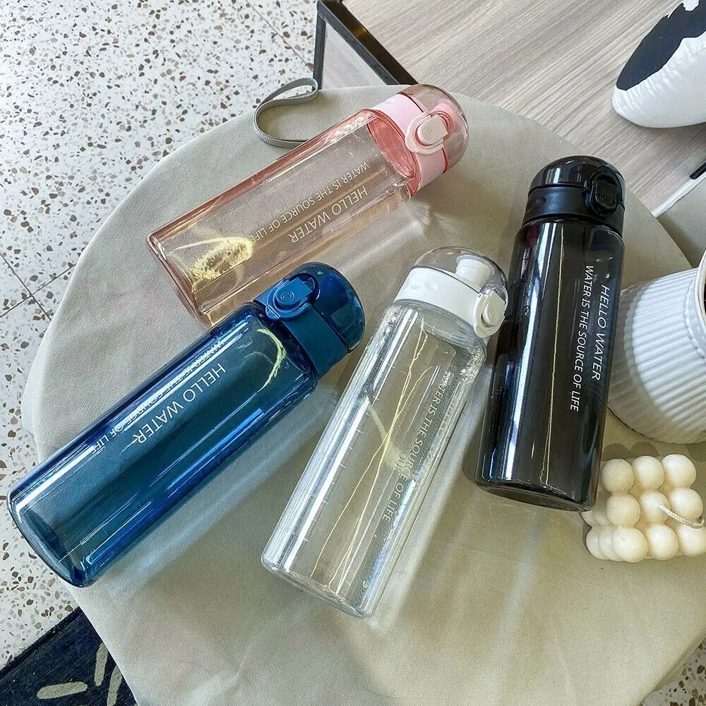 Transparent 780ml portable Water Bottle