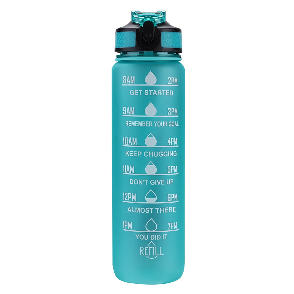 1L portable Water Bottle for Outdoor, Travel and Fitness