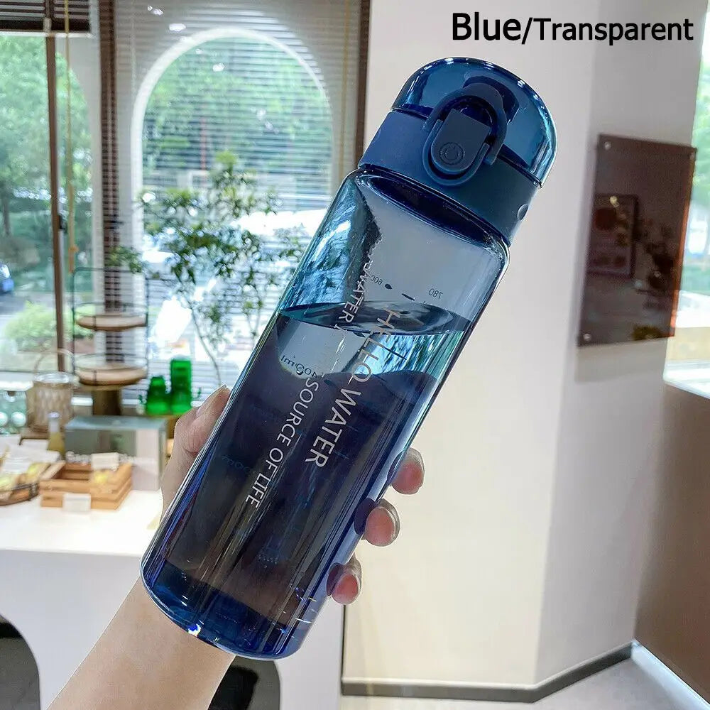 Transparent 780ml portable Water Bottle