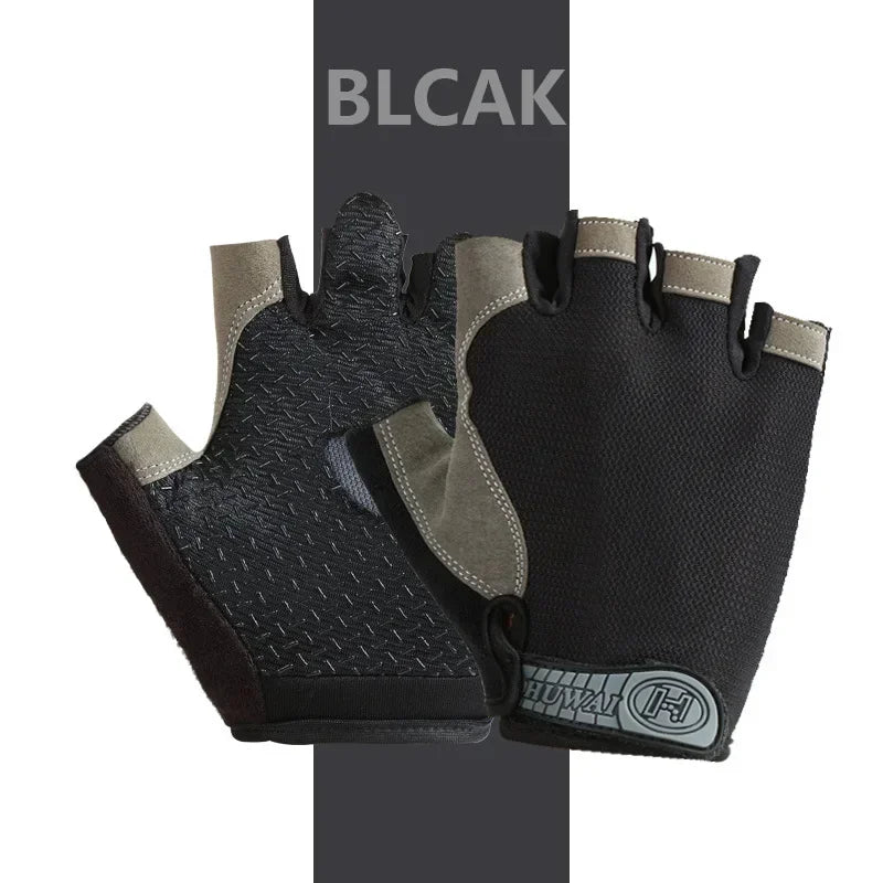 Fingerless Gym Training Unisex Gloves