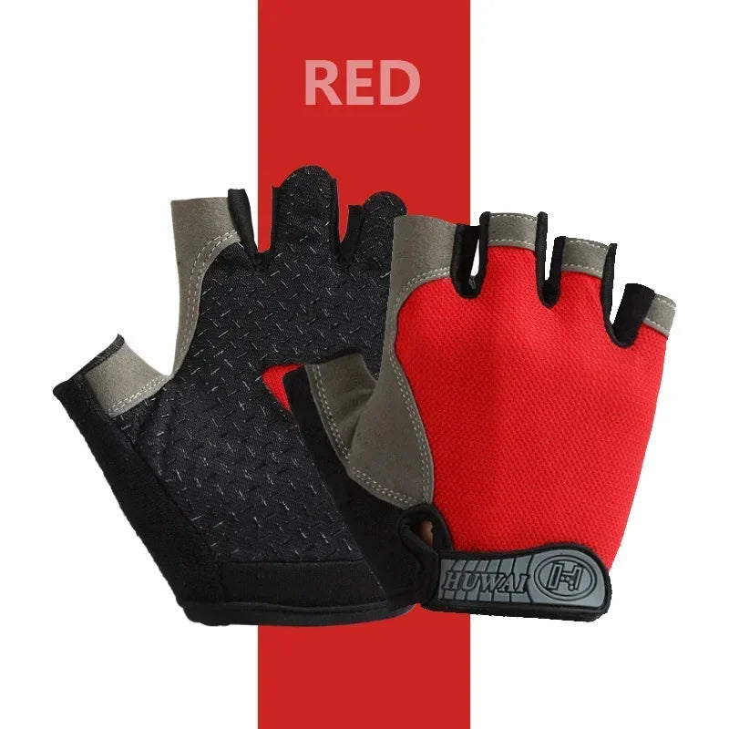 Fingerless Gym Training Unisex Gloves