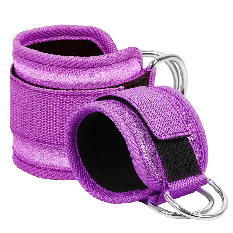 Adjustable Ankle Straps for Leg & Glute Workout