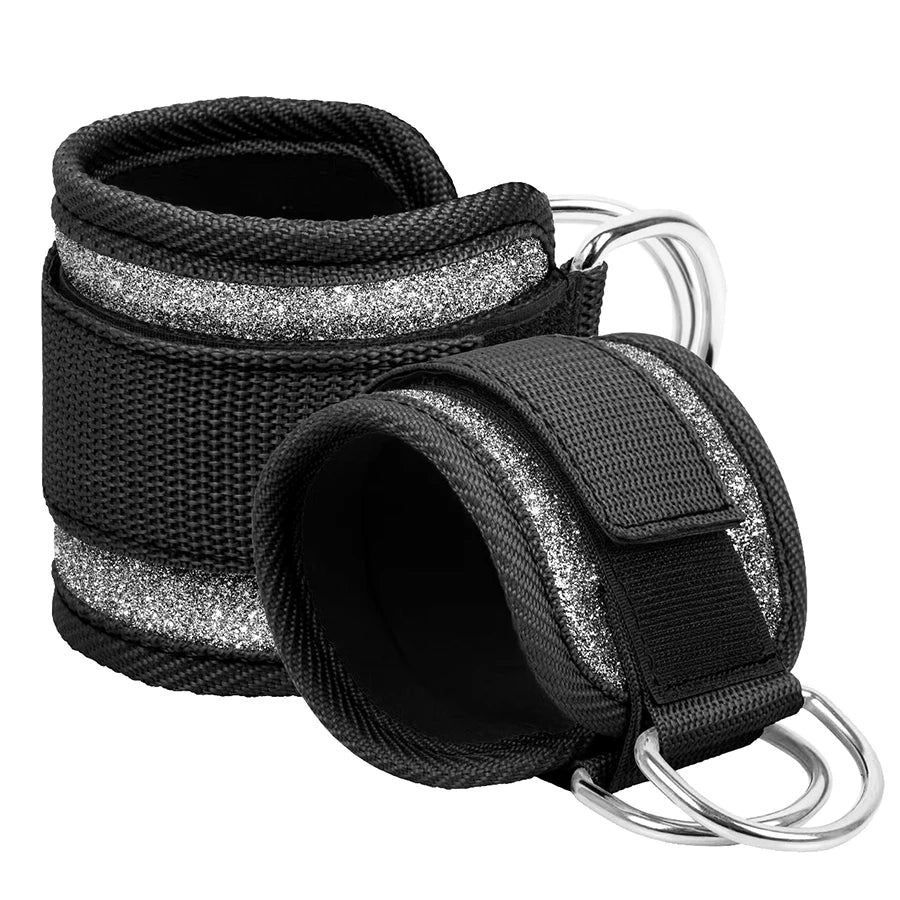 Adjustable Ankle Straps for Leg & Glute Workout