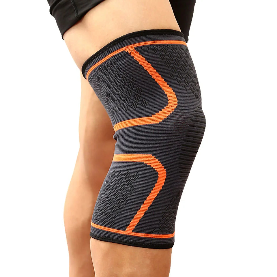 1PC Sports Compression Knee Sleeve for Running, Cycling, Basketball and Volleyball"