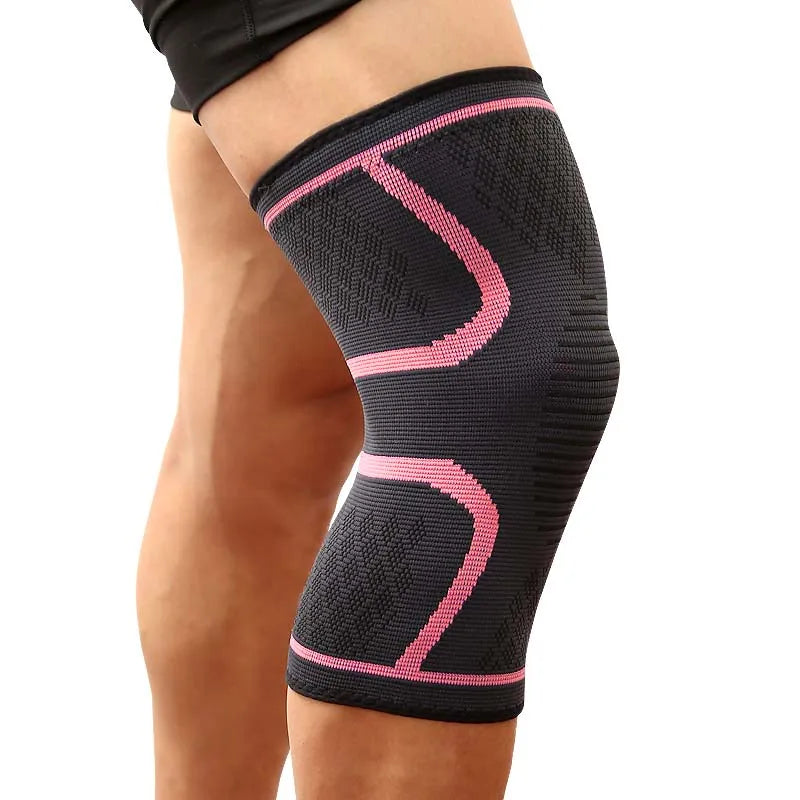 1PC Sports Compression Knee Sleeve for Running, Cycling, Basketball and Volleyball"