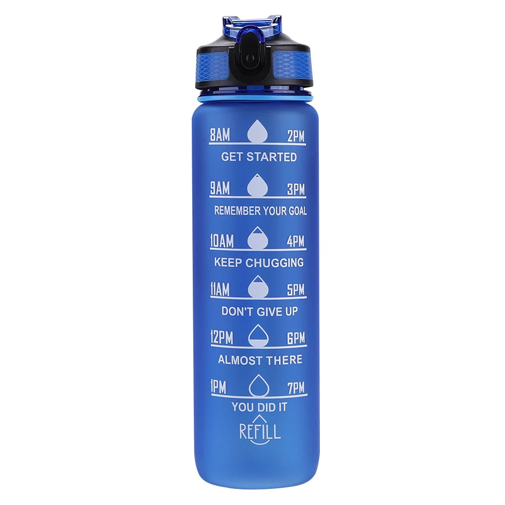 1L portable Water Bottle for Outdoor, Travel and Fitness