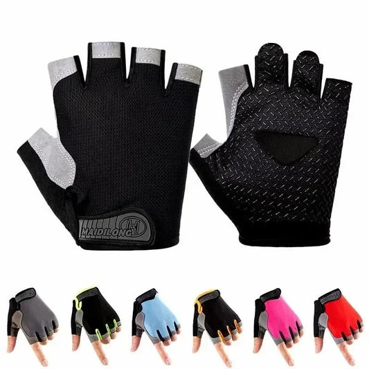 Fingerless Gym Training Unisex Gloves