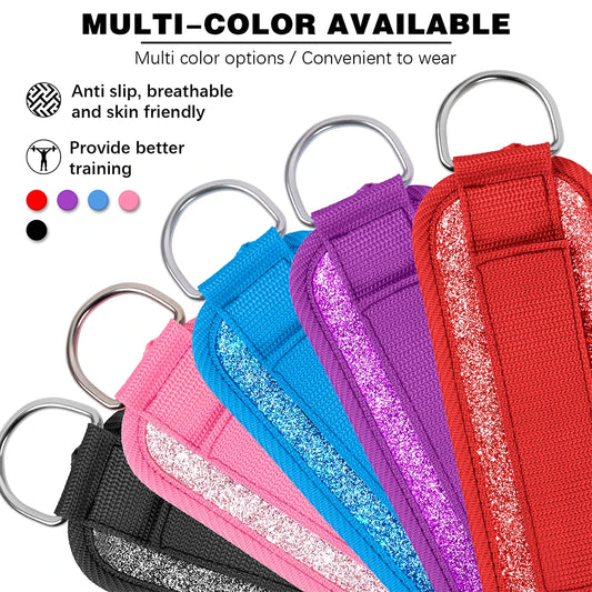 Adjustable Ankle Straps for Leg & Glute Workout