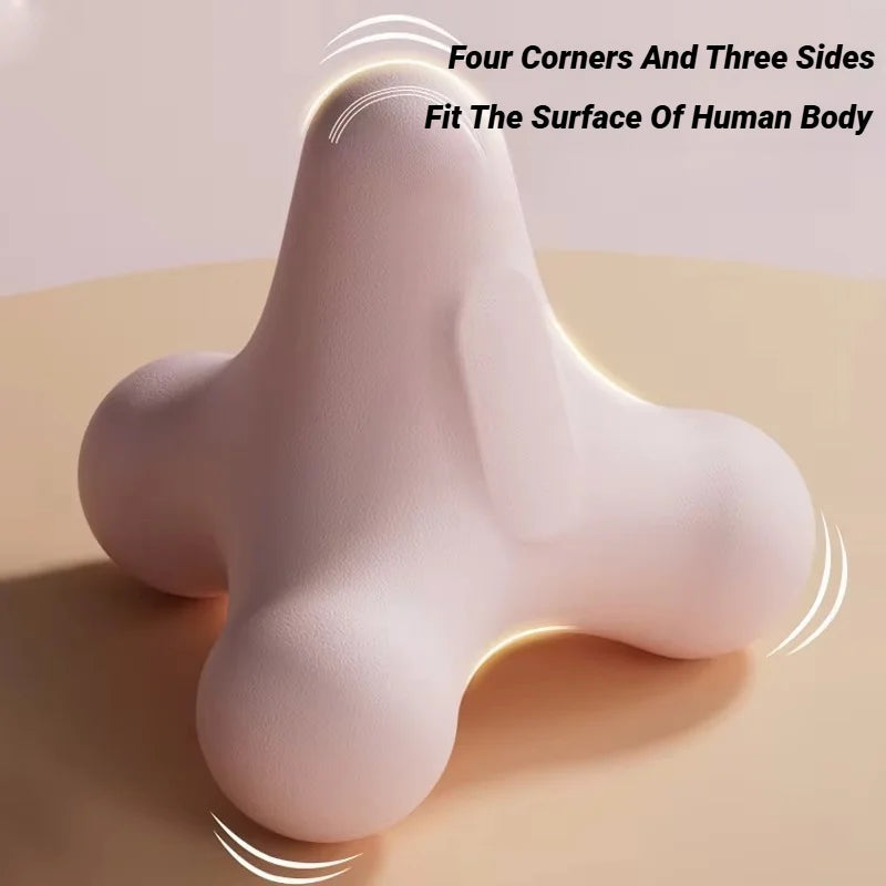 4-Point Fascia Massage Ball for a Full-Body Muscle & Trigger Point Relief