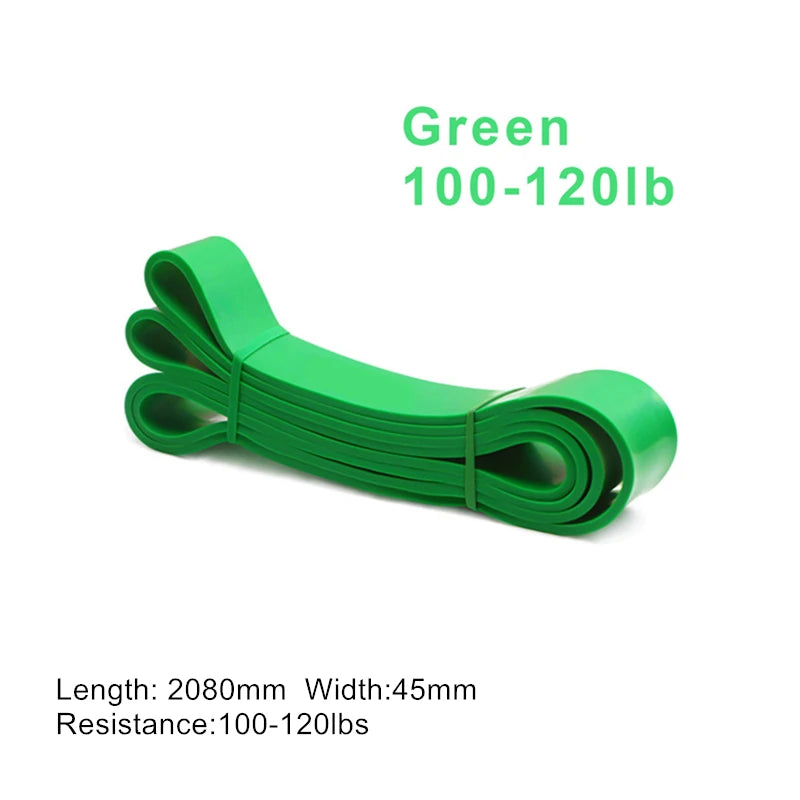 Latex Stretch Resistance Bands For Home Workout, Pilates and Gym.