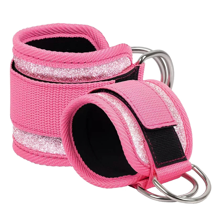 Adjustable Ankle Straps for Leg & Glute Workout