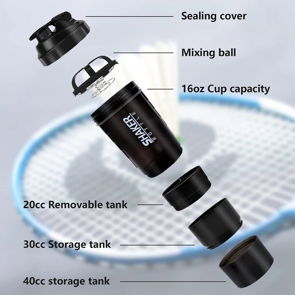 3 Layers Protein Shaker