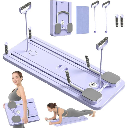 Foldable Multifunctional Abdominal & Pelvic Trainer with Automatic Rebound