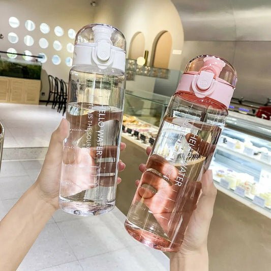 Transparent 780ml portable Water Bottle