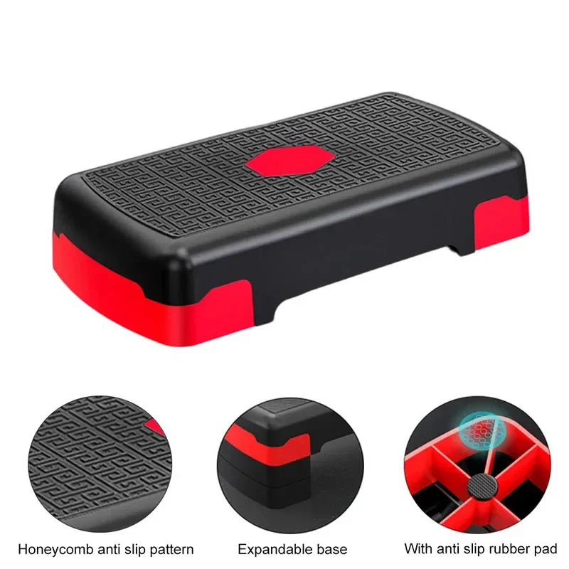 Mini Adjustable Fitness Pedal Stepper For Body Toning And Home Workouts