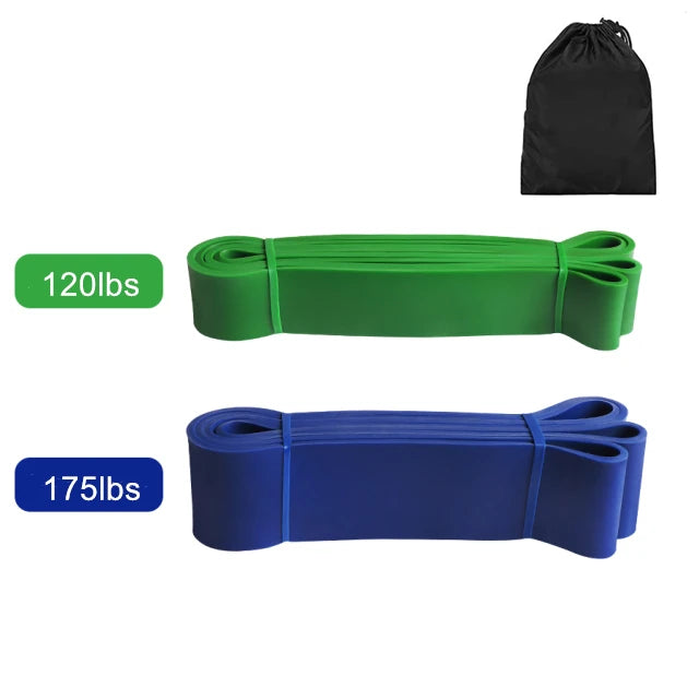 Latex Stretch Resistance Bands For Home Workout, Pilates and Gym.