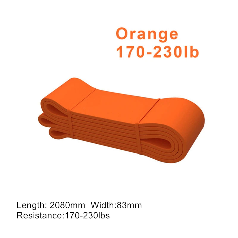 Latex Stretch Resistance Bands For Home Workout, Pilates and Gym.
