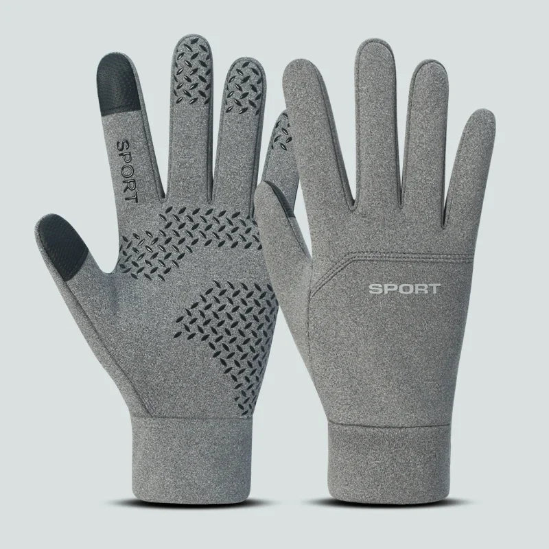 Winter Thermal Running Gloves for Outdoor Sports
