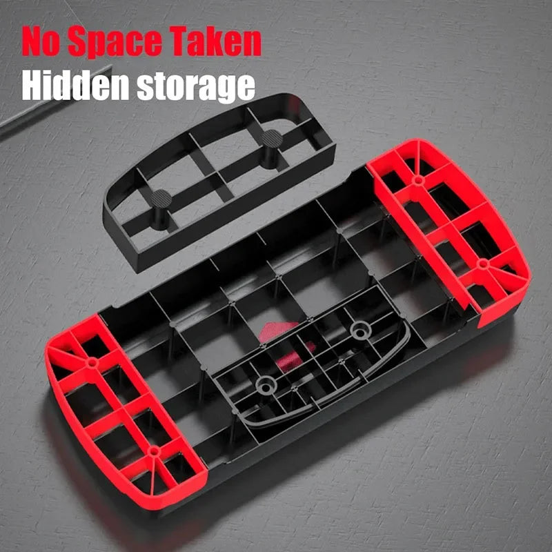 Mini Adjustable Fitness Pedal Stepper For Body Toning And Home Workouts