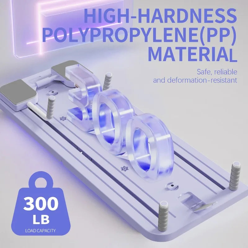 Foldable Multifunctional Abdominal & Pelvic Trainer with Automatic Rebound